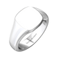 Cushion Signet Ring 11x11mm  Gardiner Brothers