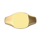 Cushion Signet Ring 11x11mm  Gardiner Brothers