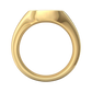 Cushion Signet Ring 11x11mm  Gardiner Brothers