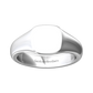 Cushion Signet Ring 9x9mm  Gardiner Brothers