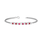 Eclipse Collection Ruby and Diamond Bracelet  Gardiner Brothers   
