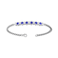 Eclipse Collection Sapphire and Diamond Bracelet  Gardiner Brothers   