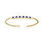 Eclipse Collection Sapphire and Diamond Bracelet  Gardiner Brothers   
