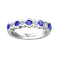 Eclipse Collection Sapphire and Diamond Ring  Gardiner Brothers   