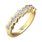 Eclipse Collection All Diamond Ring  Gardiner Brothers 0.25cts 18ct Yellow Gold 