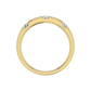 Round Brilliant Cut Diamond Wedding Band  Gardiner Brothers   