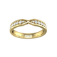 Bowtie Shape Diamond Set Wedding Band  Gardiner Brothers   