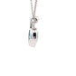 White Gold Swiss Blue Topaz Necklace  Gardiner Brothers