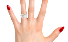 Round Brilliant Cut Diamond Bubble Style Ring  Gardiner Brothers