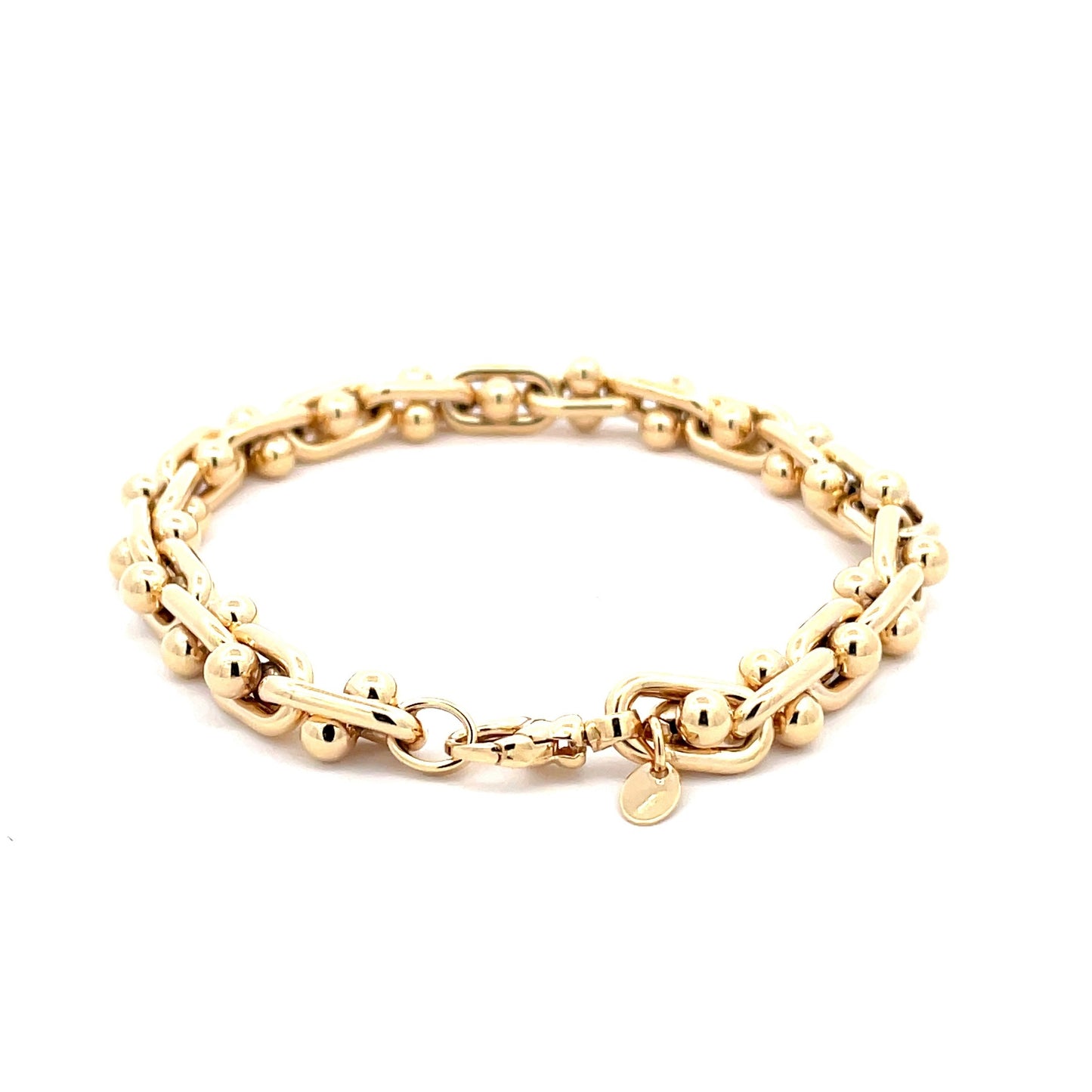 Yellow Gold Knobbles Bracelet  Gardiner Brothers