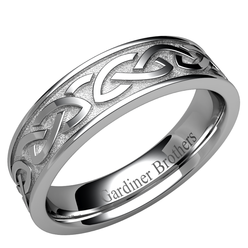 Celtic Wedding Ring  Gardiner Brothers   