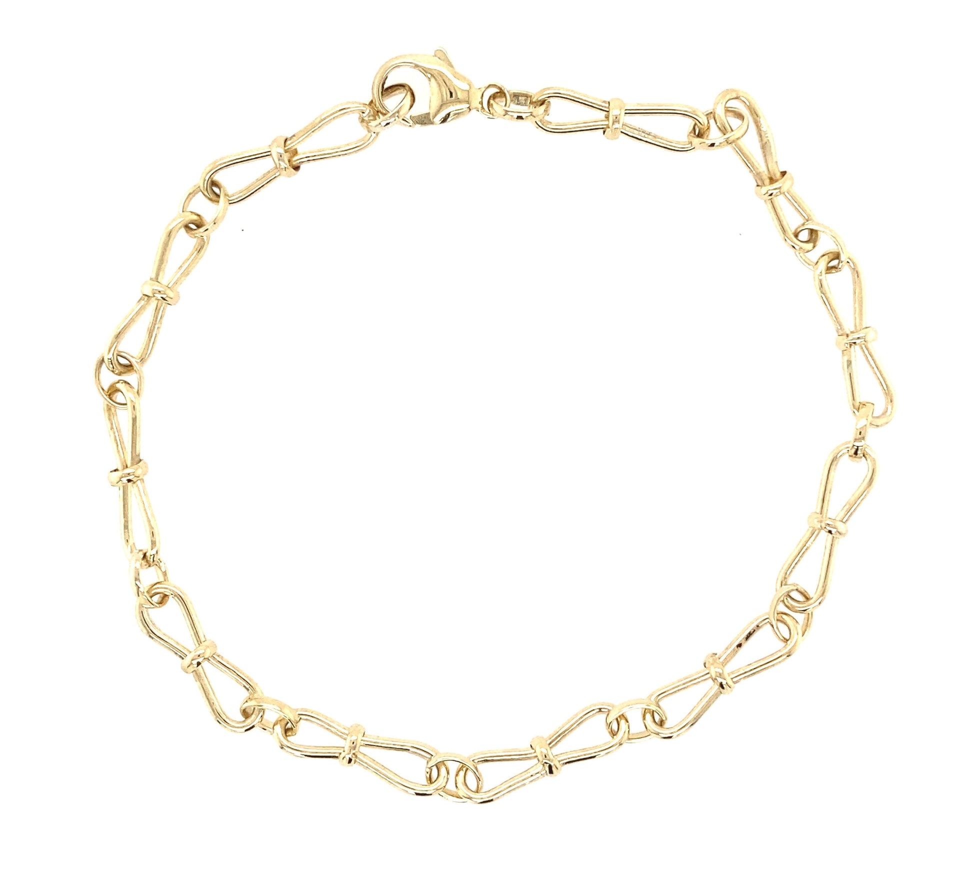 Yellow Gold Echo Style Bracelet  Gardiner Brothers