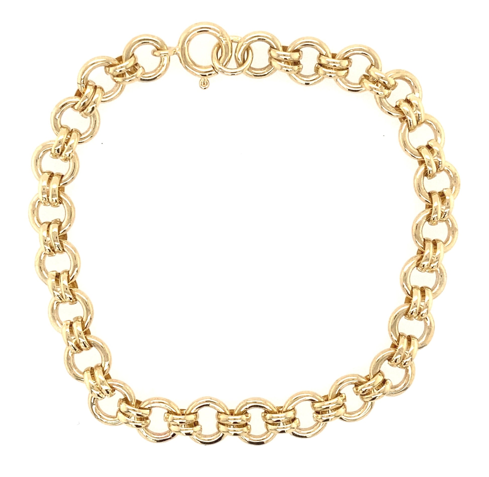 Yellow Gold Rio Style Bracelet  Gardiner Brothers