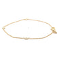 Yellow Gold "Yard of Diamonds" Style Bracelet  Gardiner Brothers   