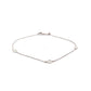 White Gold "Yard  of Diamonds" Style Bracelet  Gardiner Brothers   