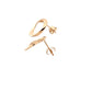 Yellow Gold Open Cushion Shape Earrings  Gardiner Brothers   