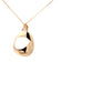 Yellow Gold Open Cushion Shape Pendant  Gardiner Brothers   