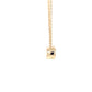Round Brilliant Cut Diamond Rub-Over Style Pendant - 0.20cts